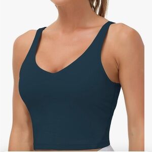 The Gym People Cropped Tank/ Sports Bra Athletic Wear